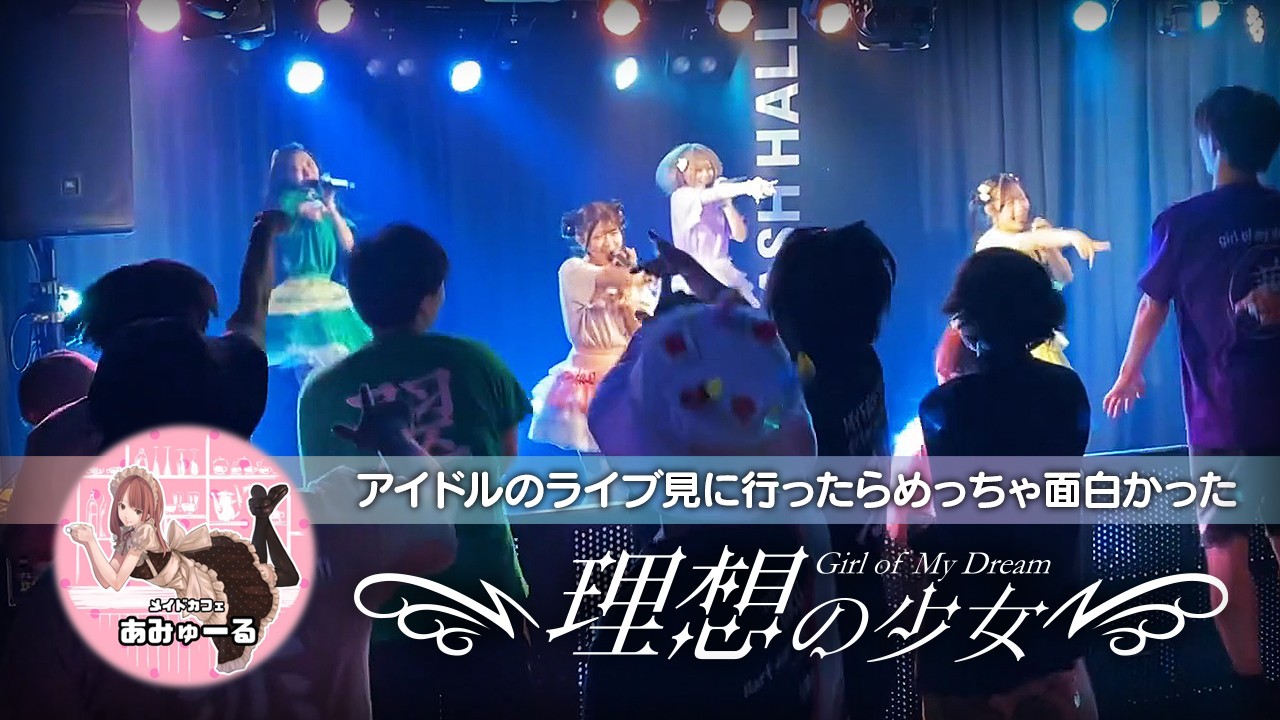 【理想の少女】アイドルのライブ見に行ったらめっちゃ面白かった【すすきの】